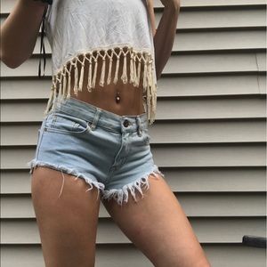 High waisted shorts!